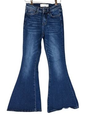 Bridge by GLY Hudson Mid Rise Super Flare Size 24